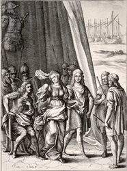 Briseide e Achille